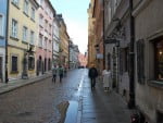 Warsaw's old town.