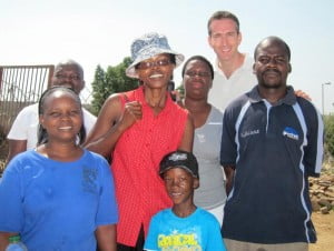 Witnessing team in Diepsloot